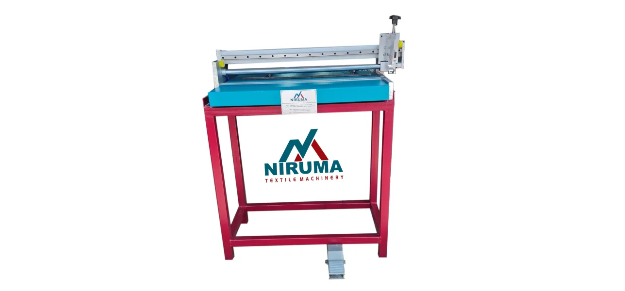 Pneumatic V Grooving Machine by Niruma Textile Machinery